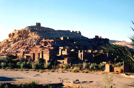 La Kasba di Ait Benhaddou (vista dall'albergo).
