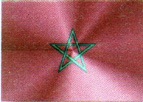 Bandiera del Marocco.