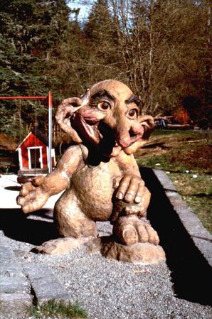Il Troll, personaggio delle leggende norvegesi.